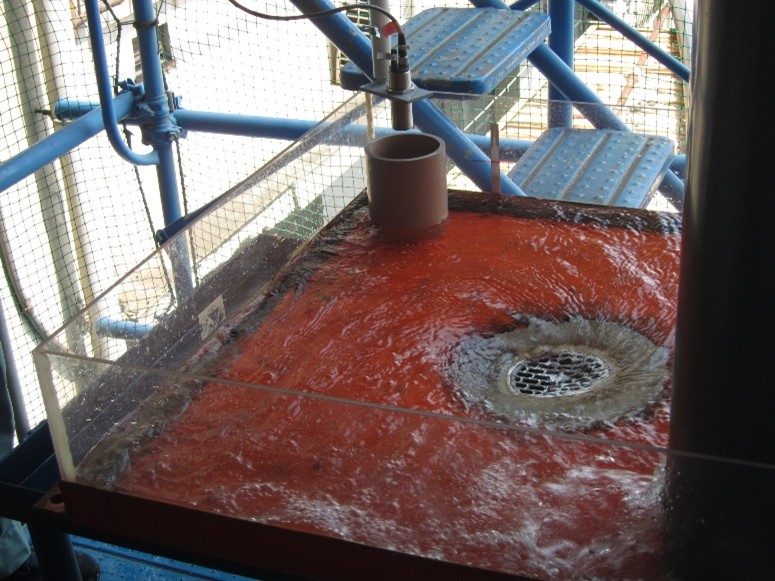 トラップ排水試験